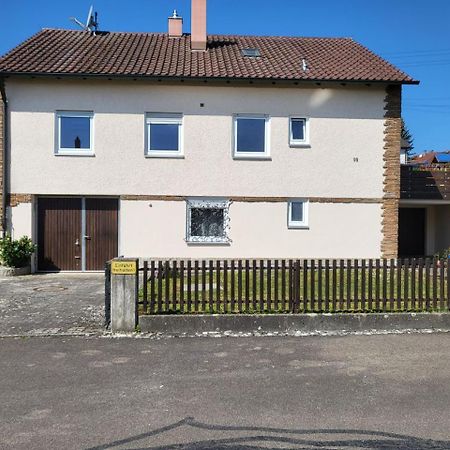 Ferienwohnung Naehe Legoland Mit Grossem Garten Und Terrasse Sontheim an der Brenz Exterior foto