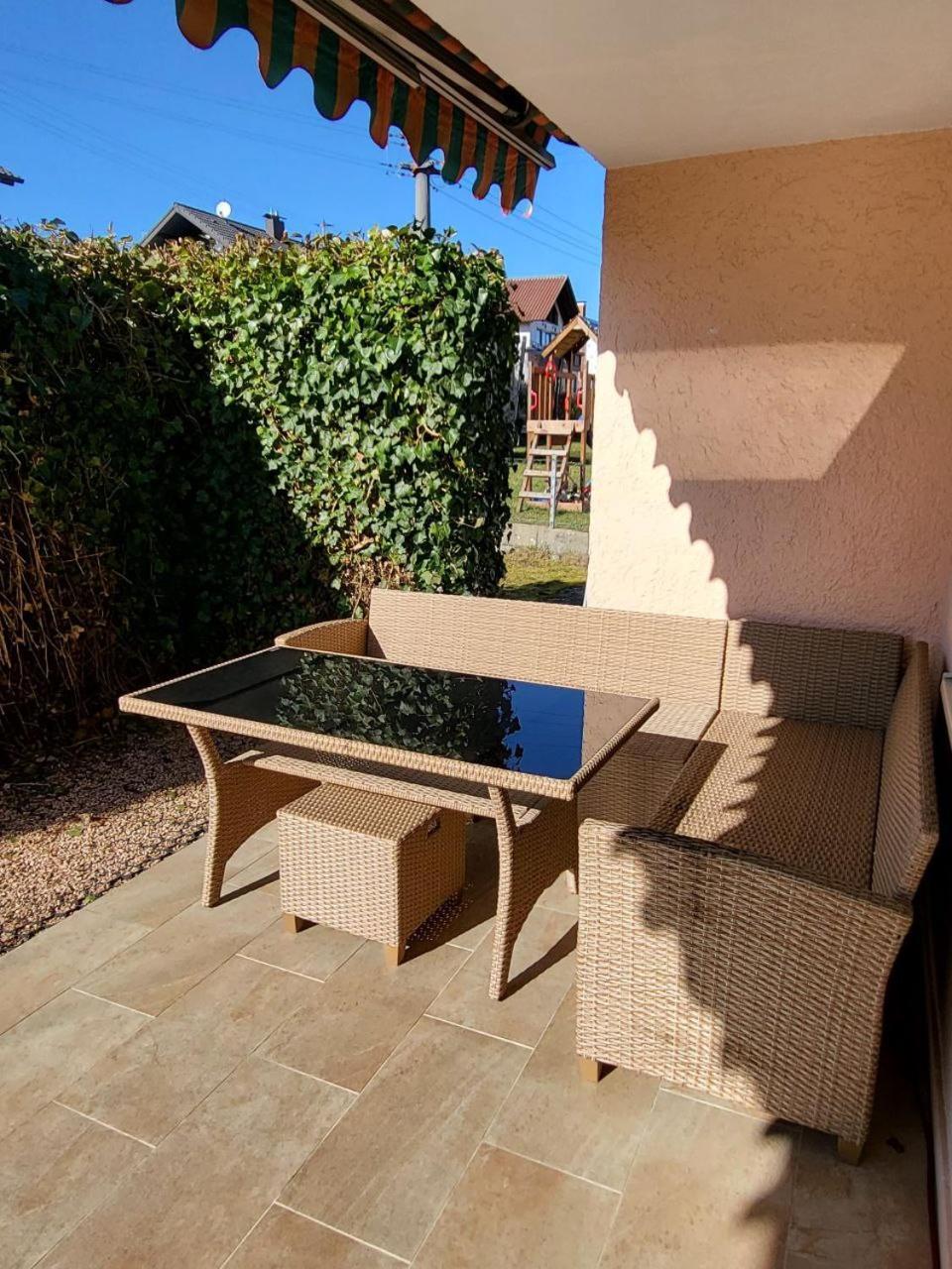 Ferienwohnung Naehe Legoland Mit Grossem Garten Und Terrasse Sontheim an der Brenz Exterior foto
